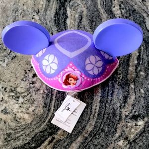 Disney Sophia The First Princess Adult Size Mickey Ears New With Tags